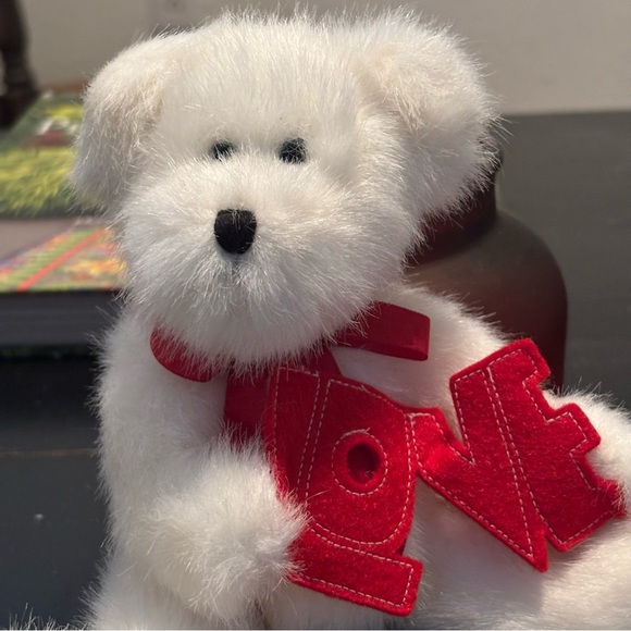 Boyds 903095 Adora U Bear The Head Bean Collection Thinkin Of Ya Series Love Tag - Picture 4 of 11